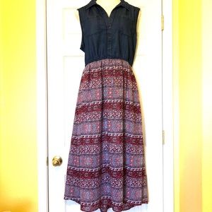 Sleeveless maxi dress 👗 size 3x